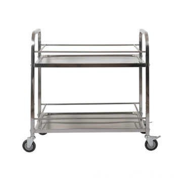 Restaurant Equipment Stainless Steel Liquor Service Trolley